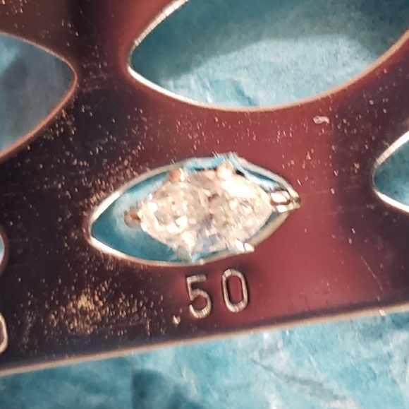 ⭐SOLD ⭐ Natural Diamond Ring set - 14K - Picture 17 of 17